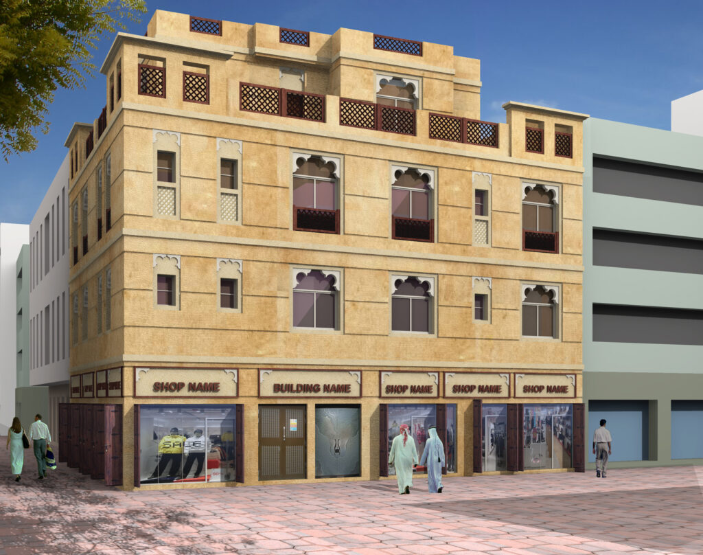 G+2-Commercial-Residential Building-Pic-01
