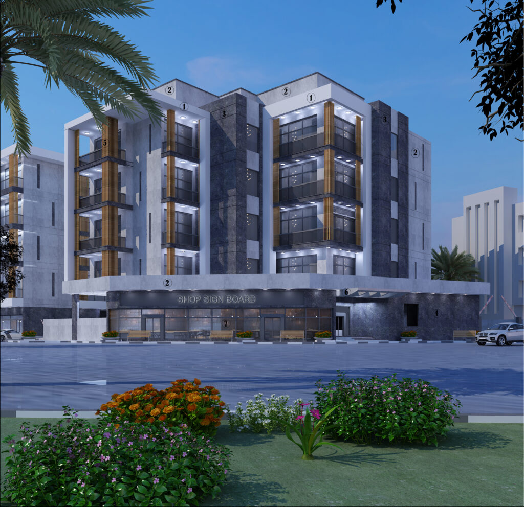 G+4-Residential Building-Pic-01